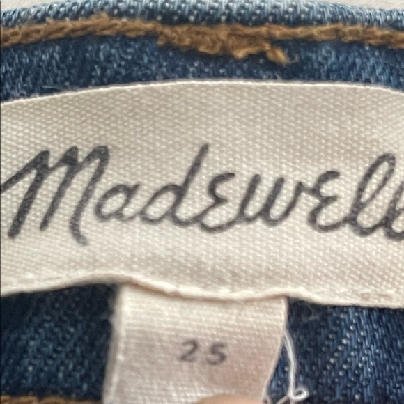Madewell high rise denim shorts in Glenoak wash cut off edition size 25 - Picture 4 of 6